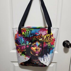 Afro Girl Tote bag